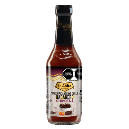 ANITA SALSA CHIPOTLE HABANERO 120ML X 12