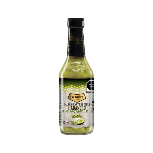 ANITA SALSA GUACAMOLE HABANERO 120ML X 12