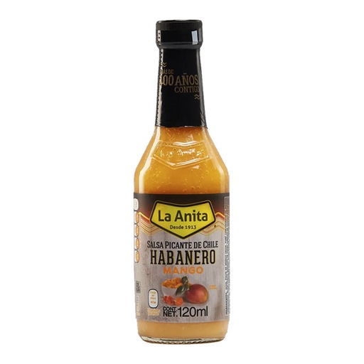 ANITA SALSA MANGO HABANERO 120ML X 12