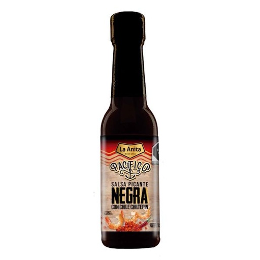ANITA SALSA NEGRA CHILTEPIN 150ml Cx12
