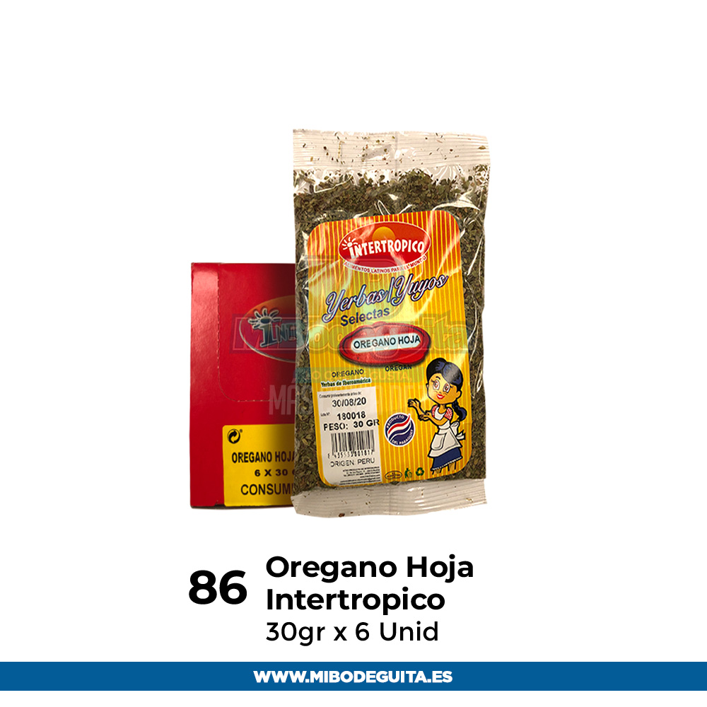 Intertropico Oregano hoja
