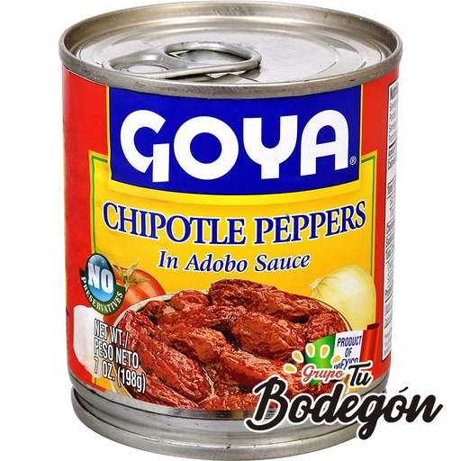 GOYA CHIPOTLES ADOBADOS 198g Cx 24