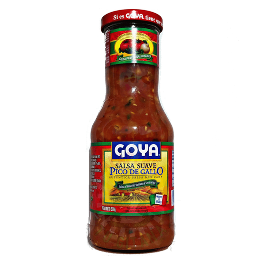 GOYA SALSA PICO DE GALLO CRISTAL 500ml Cx12