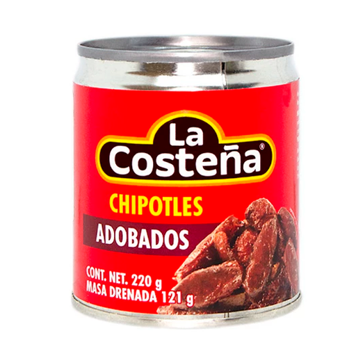 LA COSTEÑA CHIPOTLE ADOBADO 220g Cx24