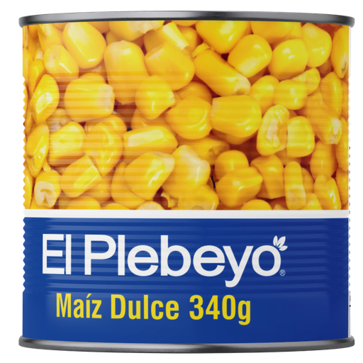 MAIZ DULCE PLEBEYO 425ML X12