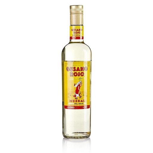 MEZCAL GUSANO ROJO 70CL X 6