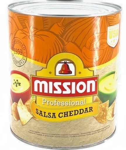 MISSION SALSA CHEDDAR 3 Kg X6