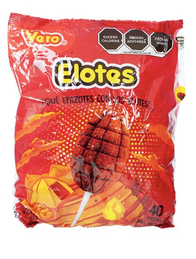 PALETA ELOTES VERO 560g X 40