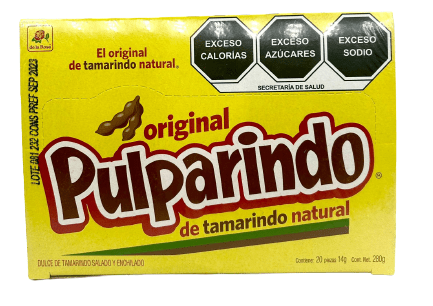 PULPARINDO DE TAMARINDO 14g X 20