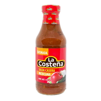 SALSA CASERA MEXICANA LA COSTEÑA CRISTAL 250ml