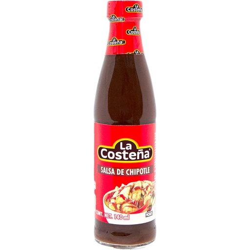SALSA DE CHIPOTLE LA COSTEÑA CRISTAL 140ml