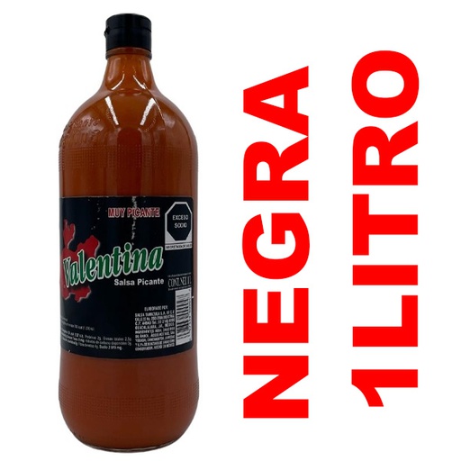 SALSA VALENTINA NEGRA 1LT (MUY PICANTE)