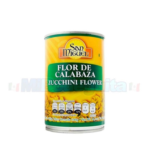 SAN MIGUEL FLOR DE CALABAZA 780g X12