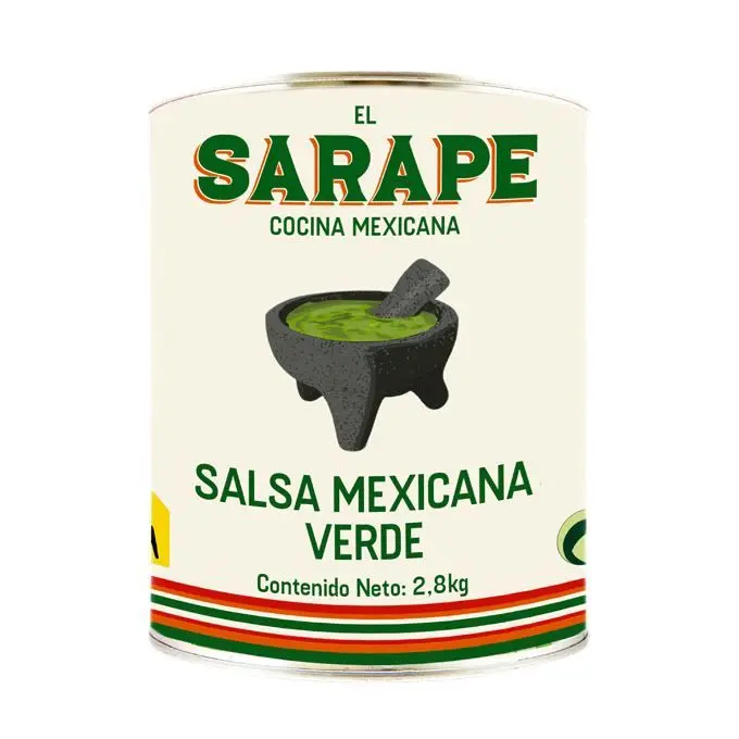 SARAPE SALSA VERDE  2.8 Kg X 6