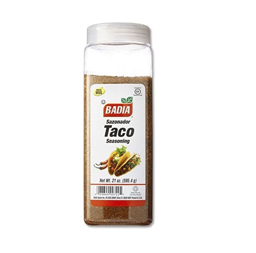 SAZONADOR TACO 595g BADIA