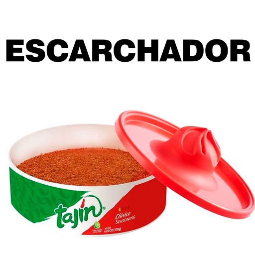 TAJIN GLASS RIMER 120g X 12 UN (ESCARCHADOR)