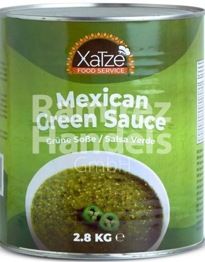 XATZE TOMATILLO VERDE MOLIDO 2.8K x 6