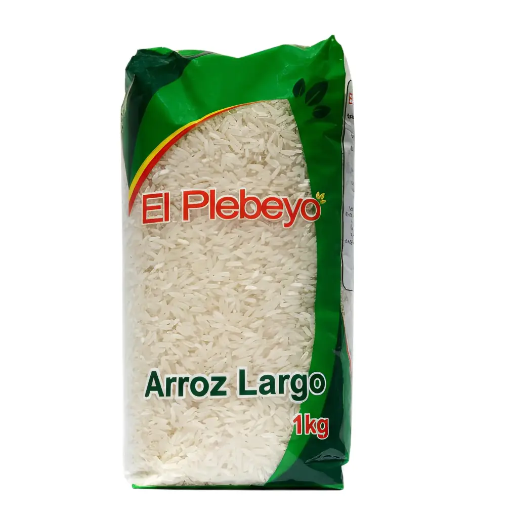 ARROZ LARGO PLEBEYO x1Kg PQTx12