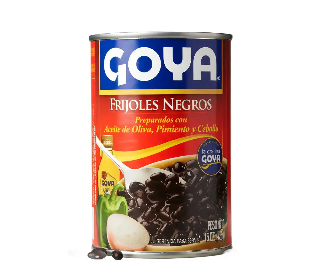 GOYA FRIJOL NEGRO GUISADO LATA 425g Cx12