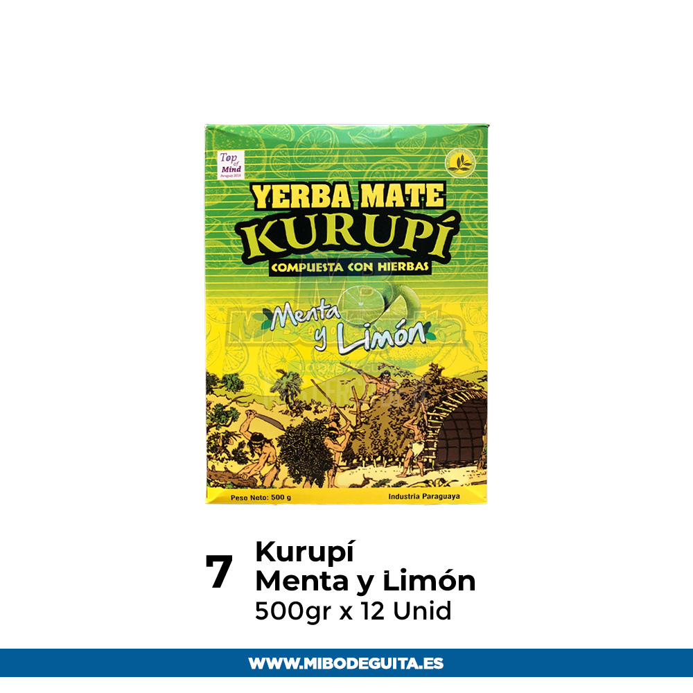 Kurupi menta y limon 