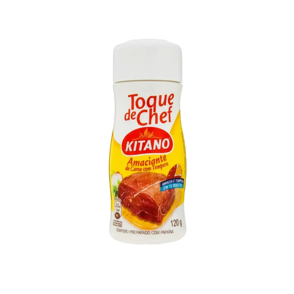 KITANO SAZONADOR AMOCIANTE CARNE 120G X 24UNID