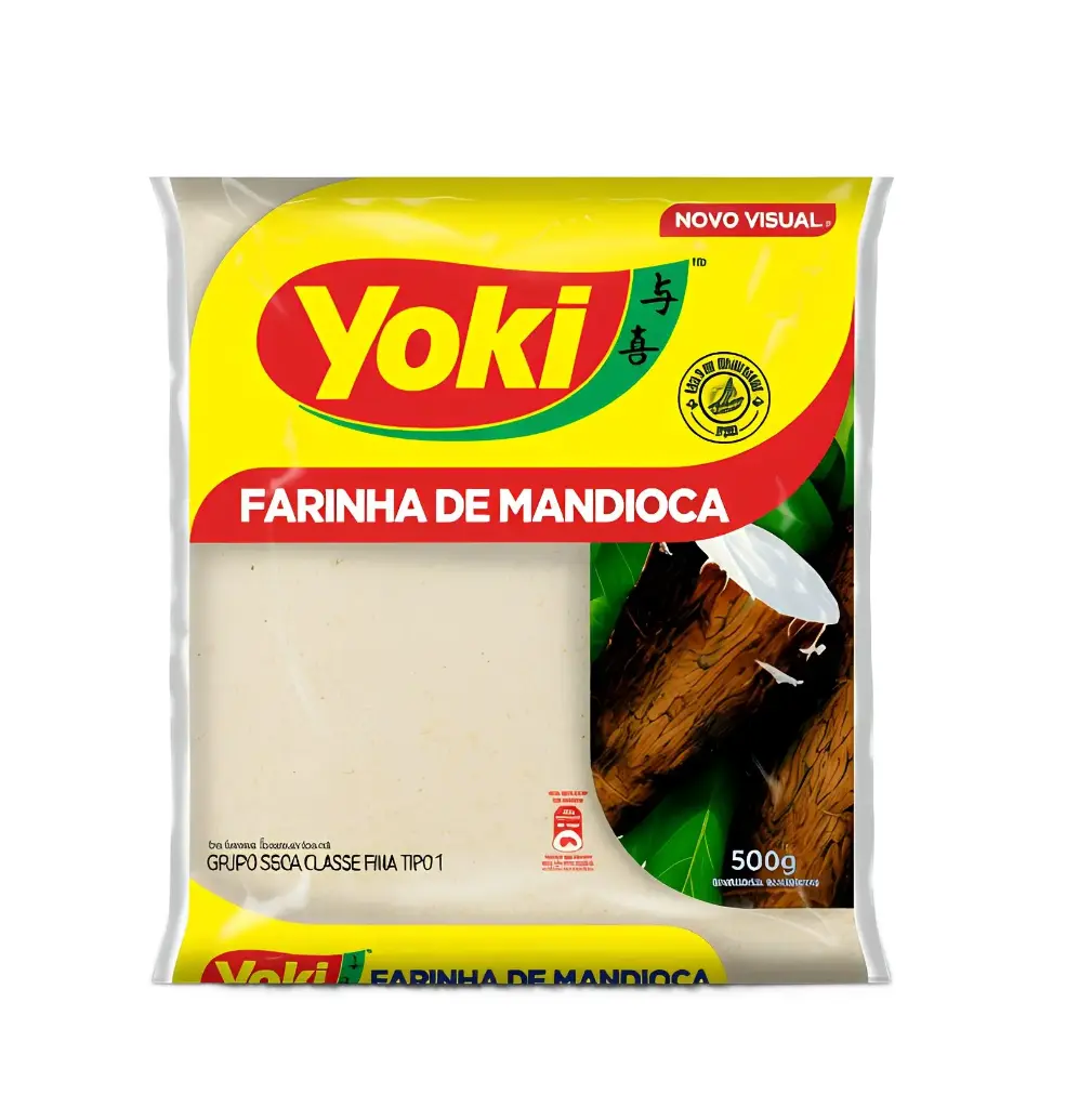 YOKI HARINA MANDIOCA CRUDA 500g Cx24