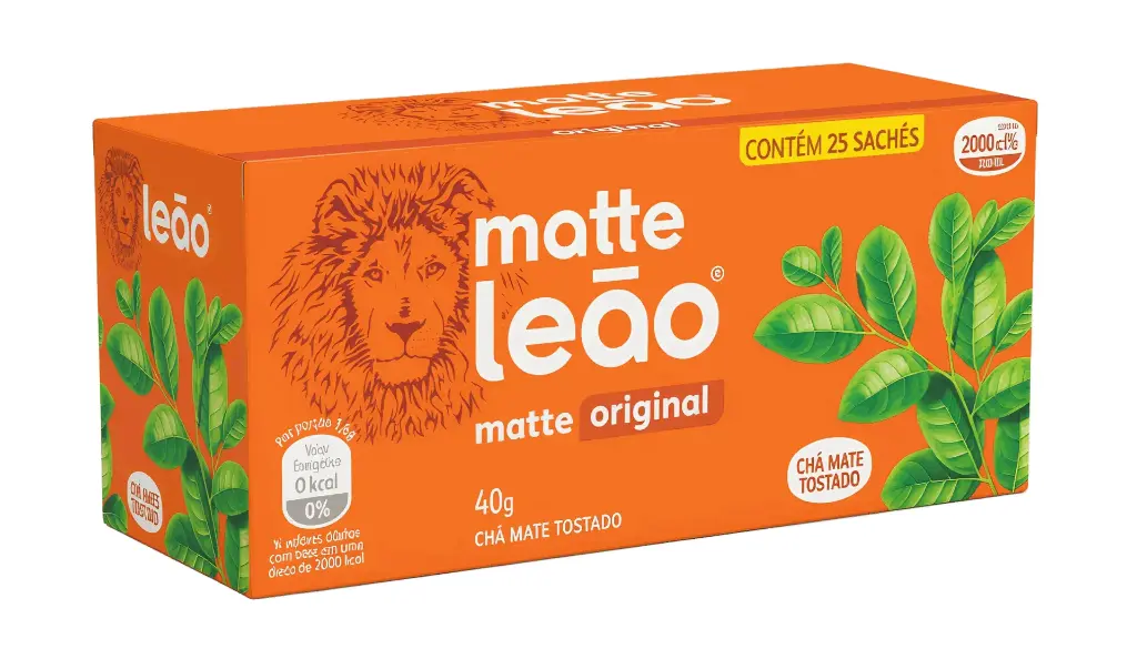 YERBA CHA MATE LEAO 100 g X 60 UNID