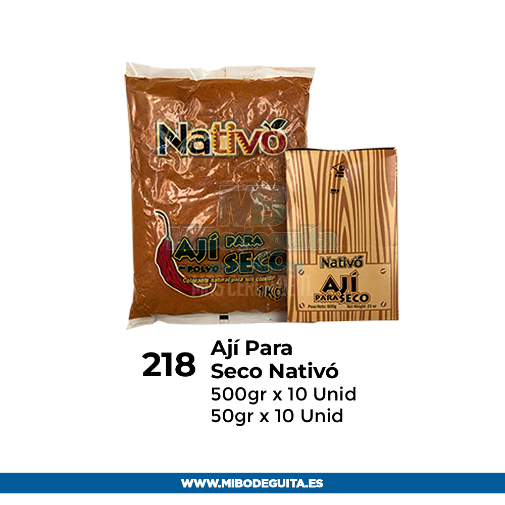 Ají para seco Nativo