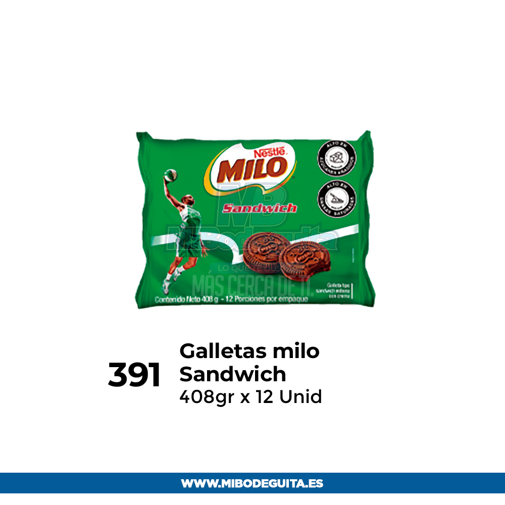 Galletas Milo Sandwich
