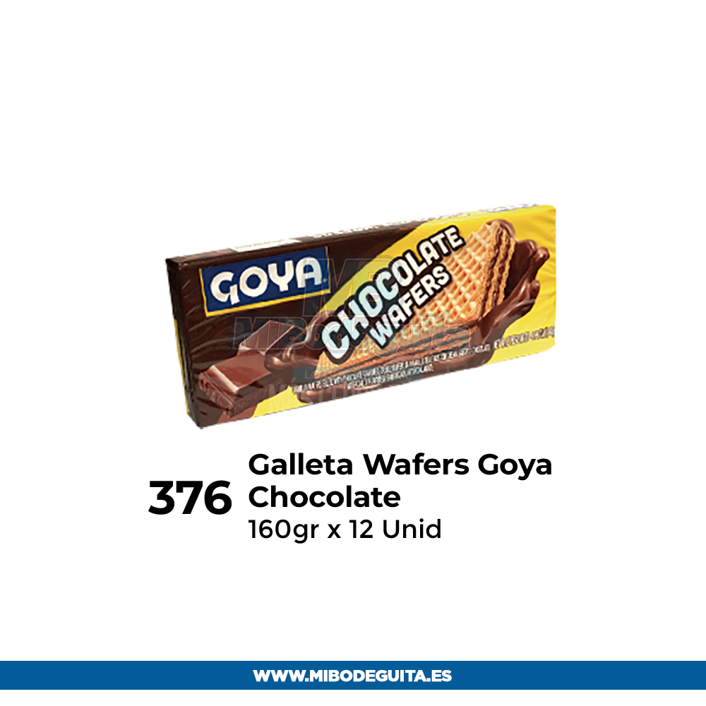Galletas Wafer Goya chocolate