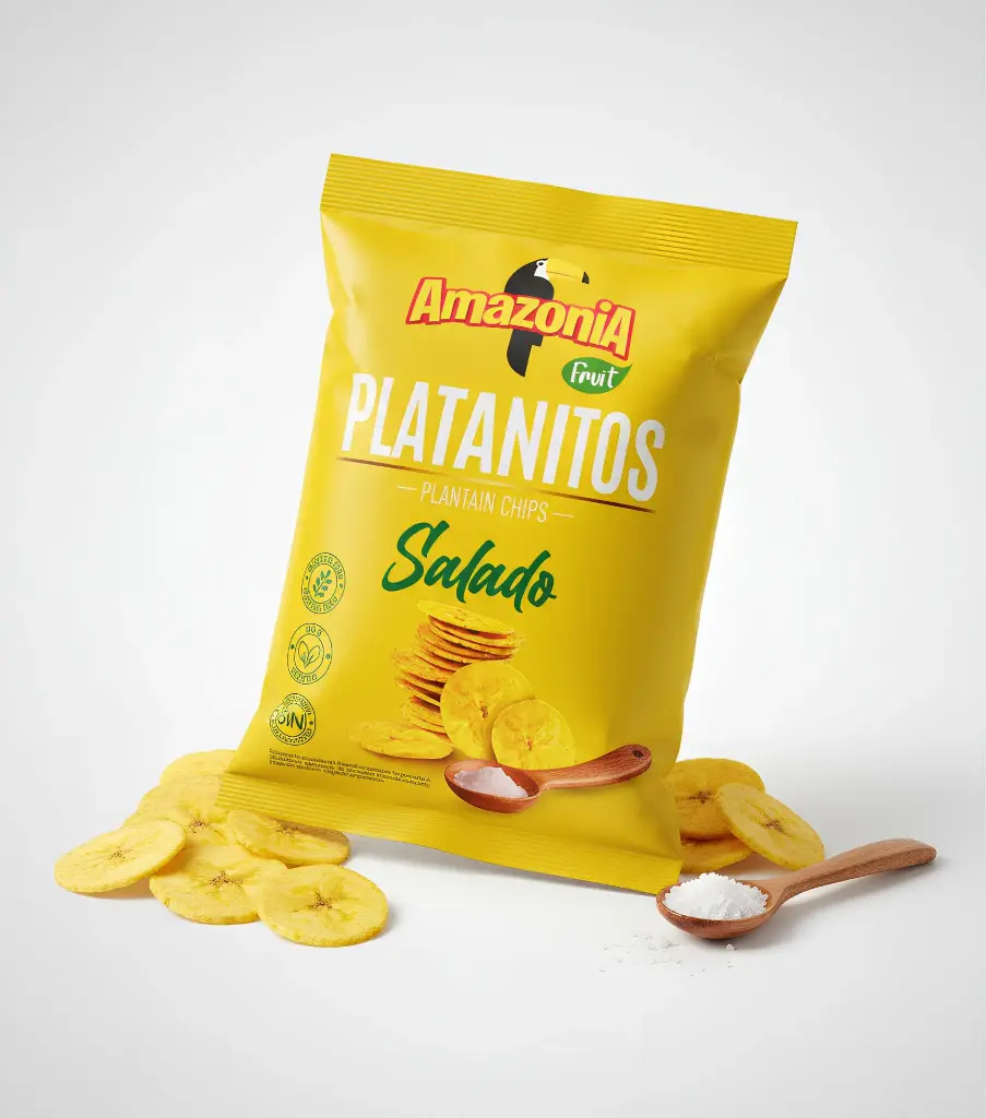 AMAZONIA PLATANITOS SAL  75g X 15 UNI