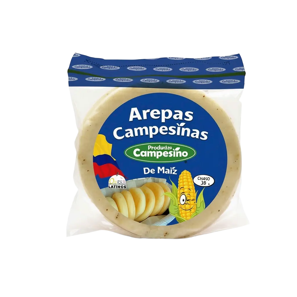 AREPA CAMPESINO BLANCA 6 X 24  650g
