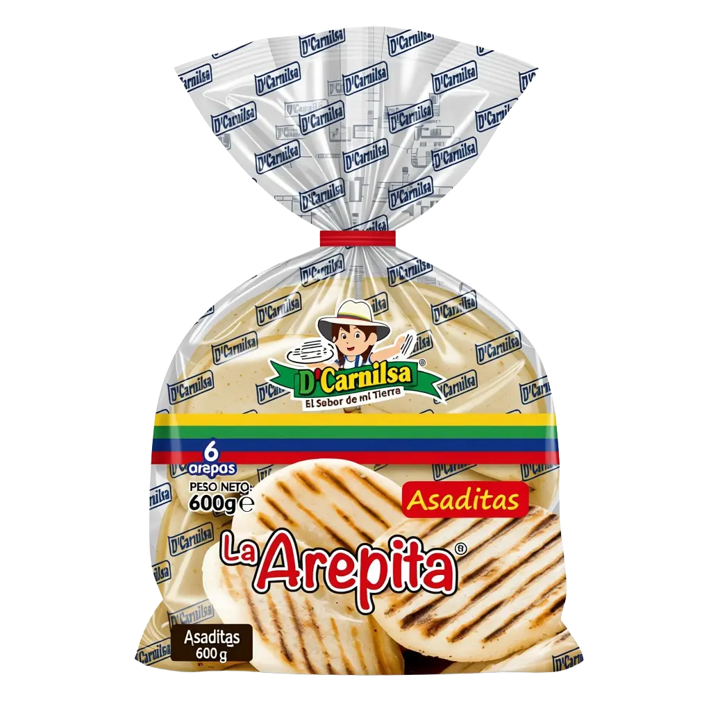 AREPA CARNILSA BLANCO x6und. Cx20