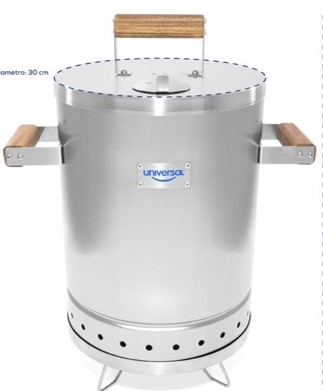 BARRIL AHUMADOR UNIVERSAL 6 LB
