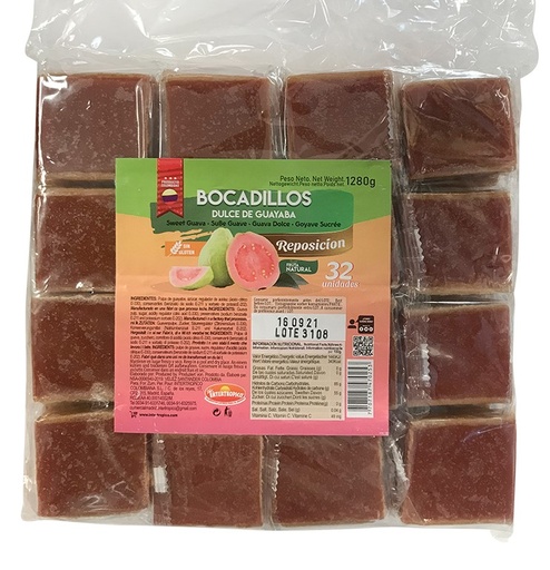 BOCADILLO GUAYABA  BOLSA INTERTROPICO 32Und Cx10