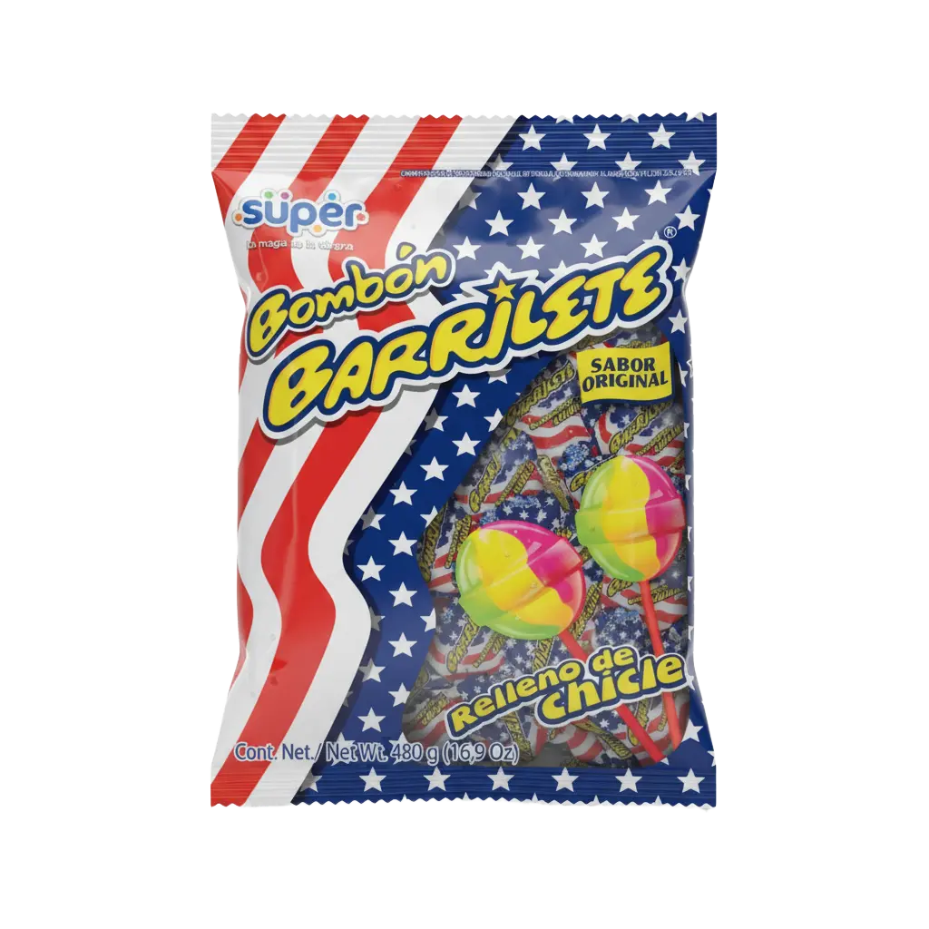 BOMBOM BARRILETE  24Und. Cx15