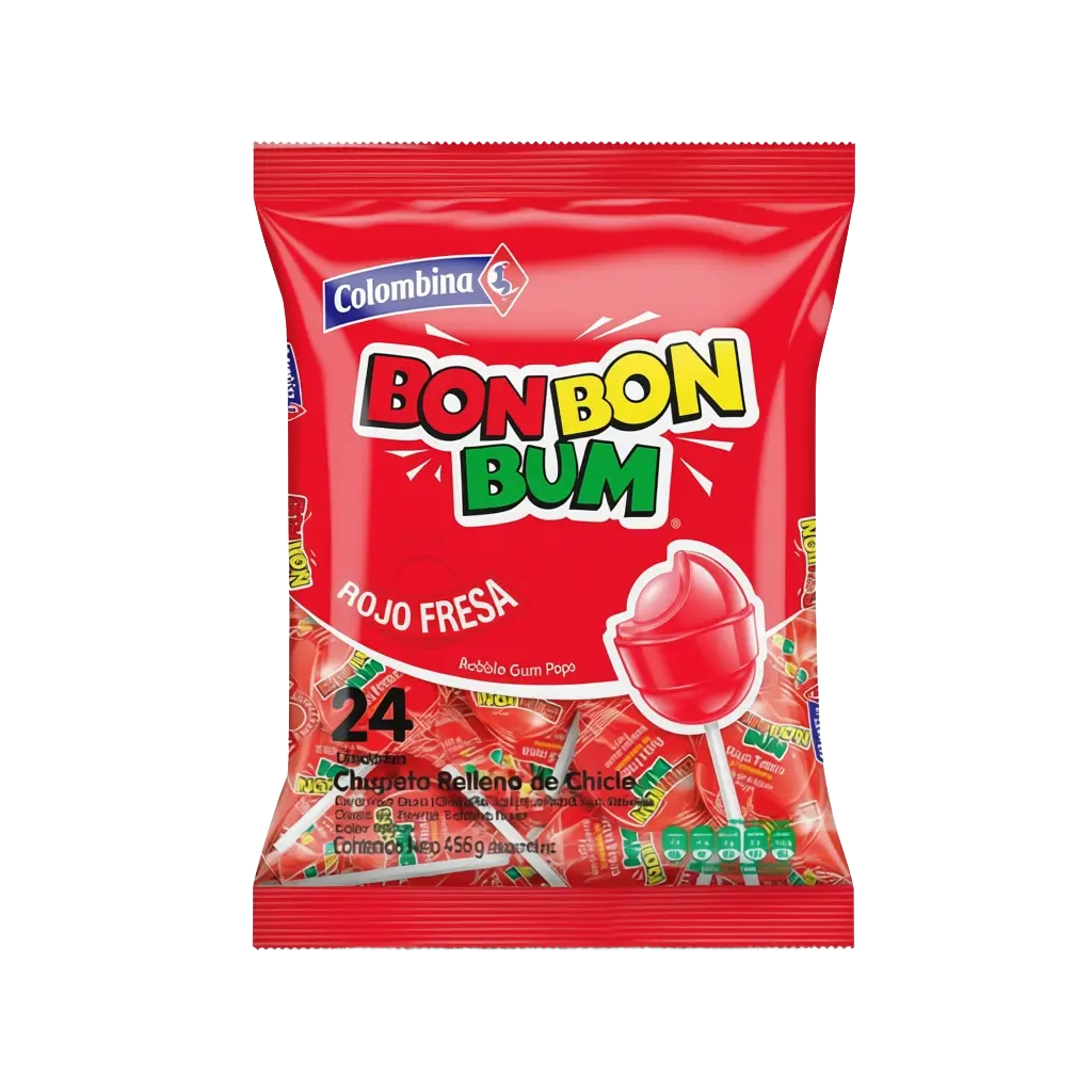 BOMBOMBUM FRESA 24Und Cx15