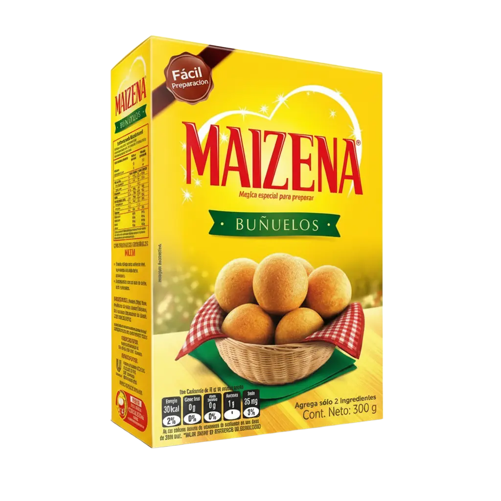 BUÑUELO MAIZENA 300g X 20 UNID