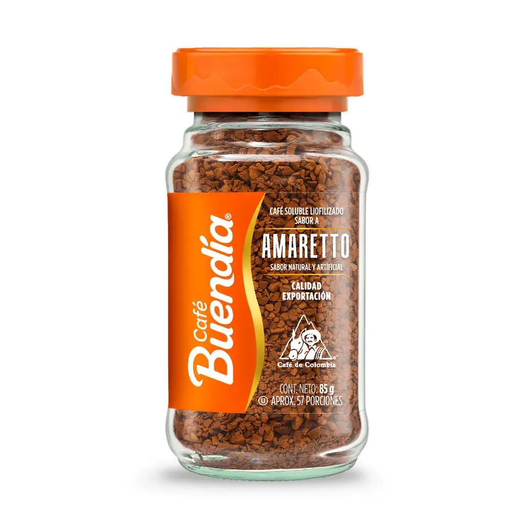 CAFE BUENDIA AMARETTO 85g Cx12
