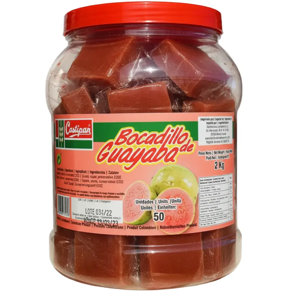 CASTIPAN TARRO GUAYABA ROJO 50 Cx6