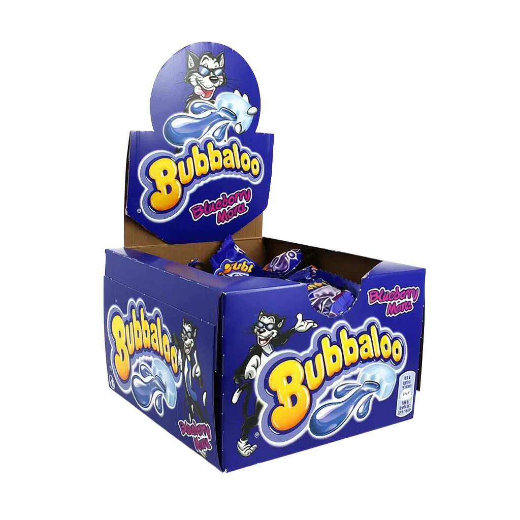 CHICLE BUBALOO MORA 47Und Cx32