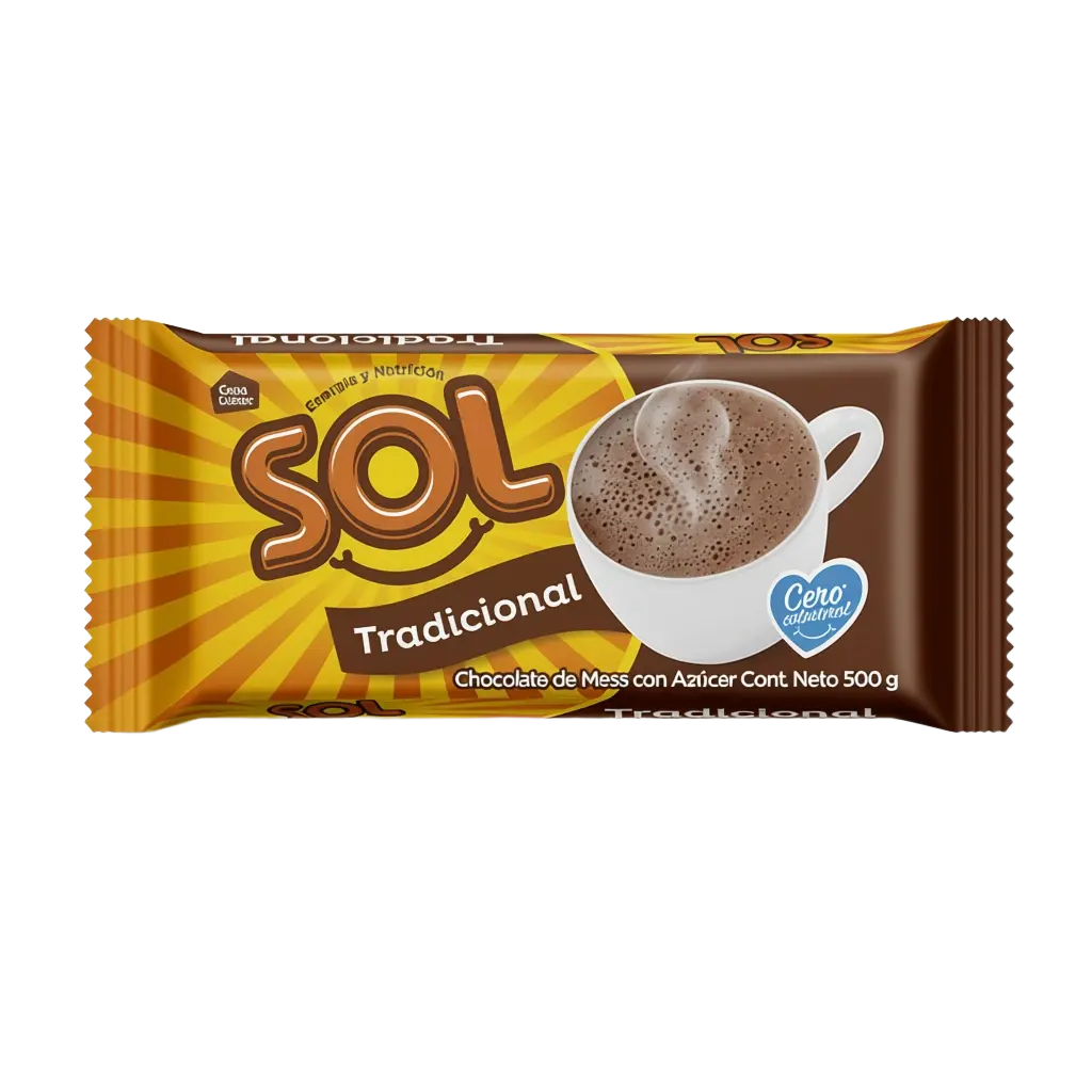 CHOCOLATE SOL TRADICIONAL 500g x 10unds