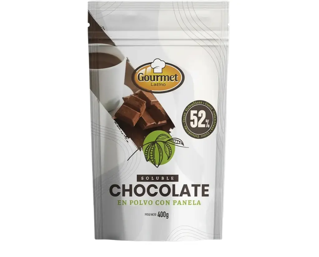 CHOCOLATE SOLUBLE PANELA GOURMET 400