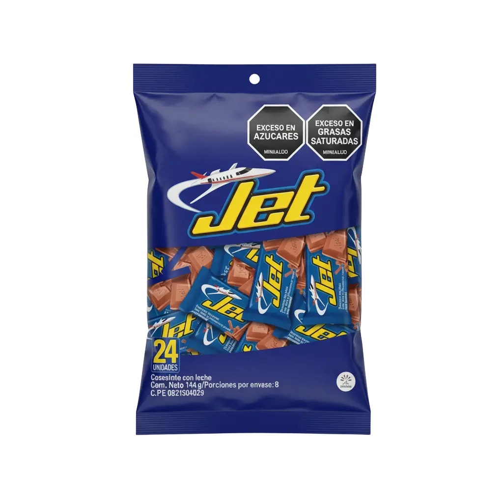 CHOCOLATINA JET MINI x144g 24Und Cx24