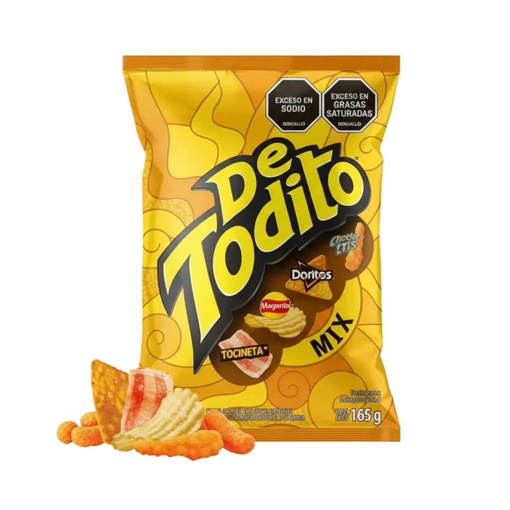 DE TODITO MIX 45g DISPLEY x 12Und