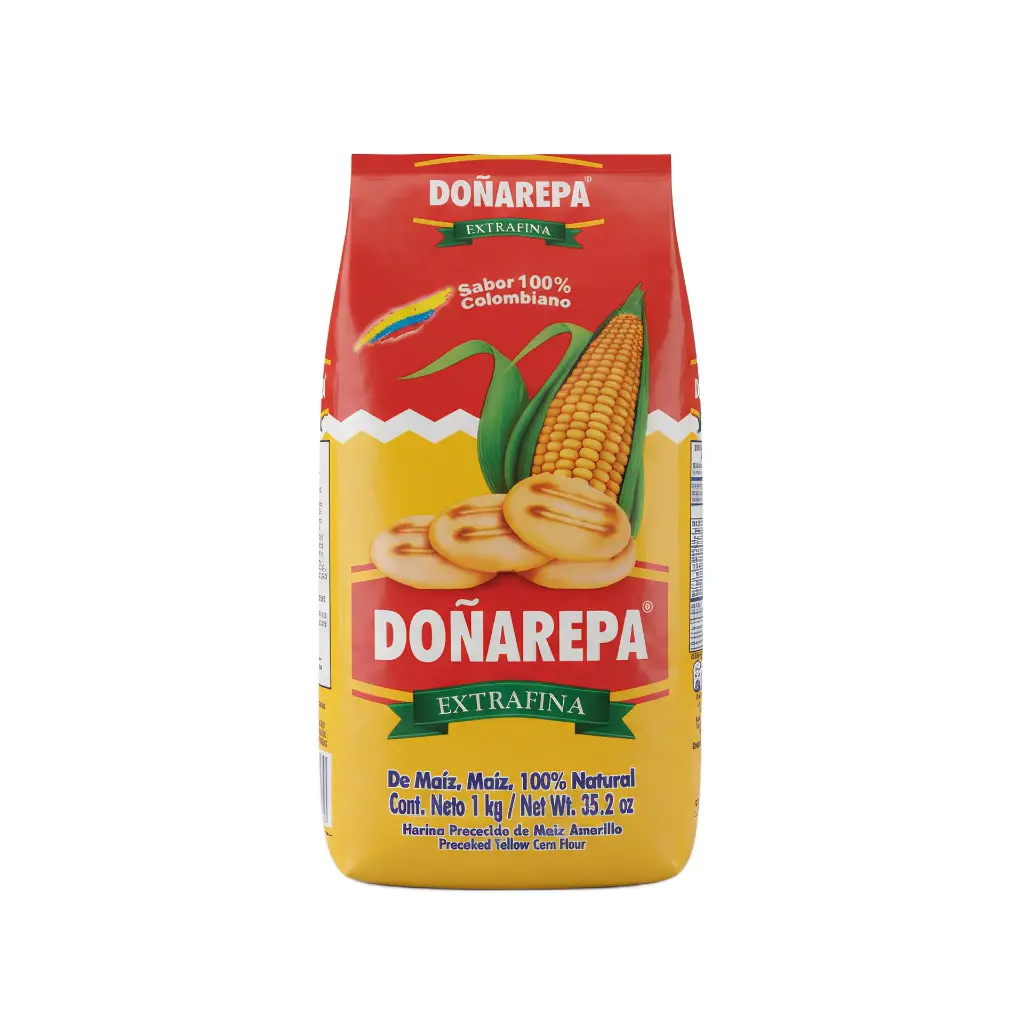HARINA DOÑA AREPA AMARILLA 1 K X 10