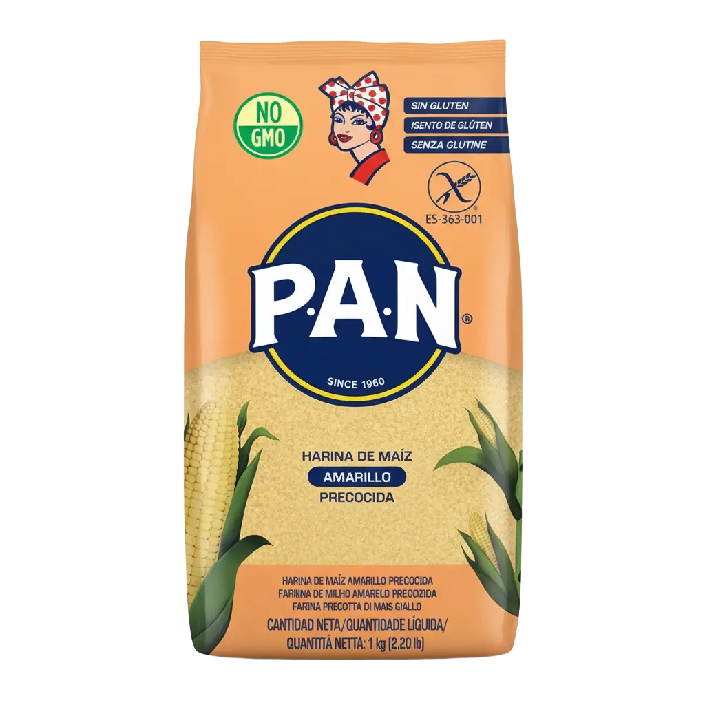 HARINA PAN AMARILLA 1Kg Cx10