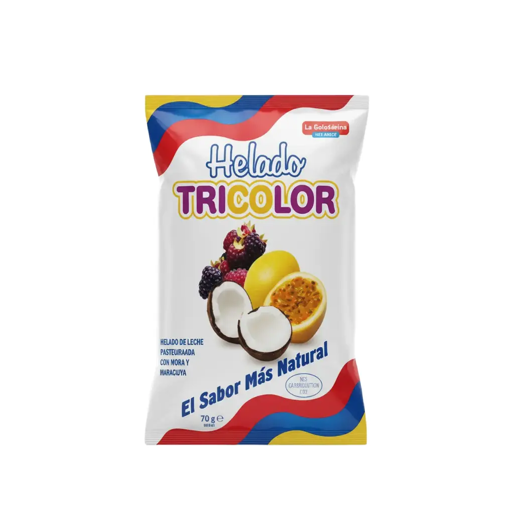 HELADO TRICOLOR
