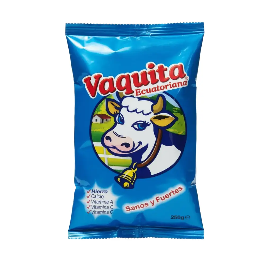 LECHE POLVO VAQUITA 250g Cx25
