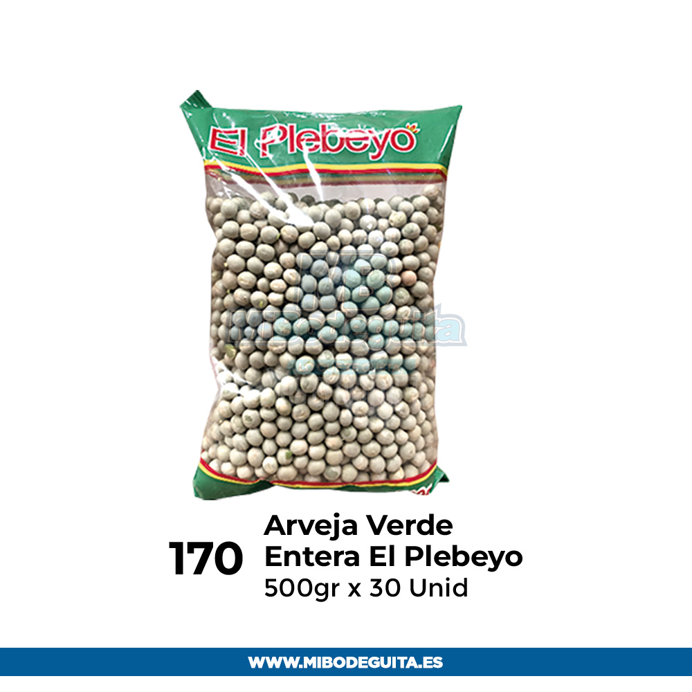 Arveja verde Plebeyo